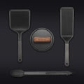 Griddle Tool Set, 4-pc