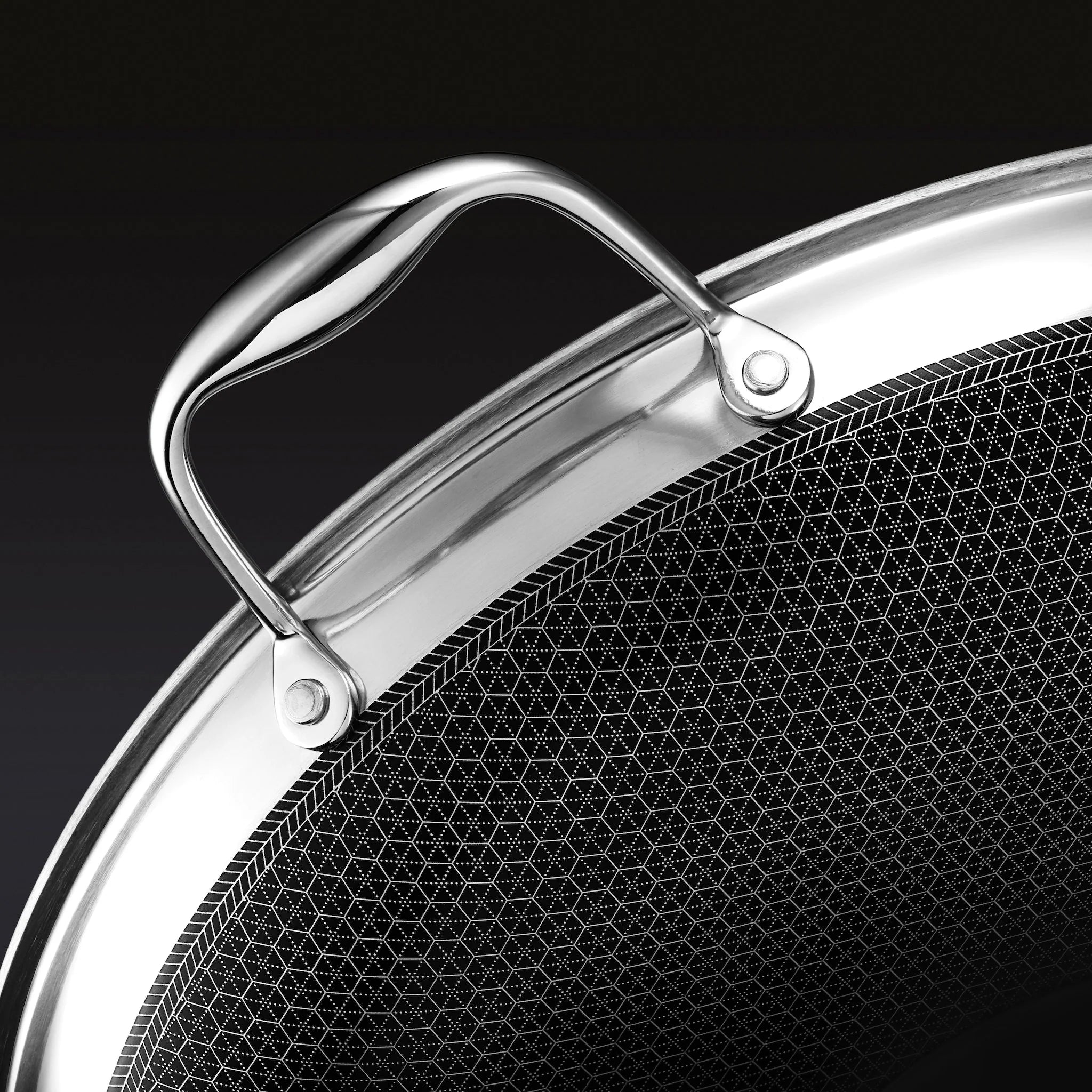 Hybrid Fry Pan with Lid, 14"