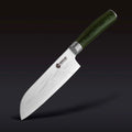 Damascus Steel Santoku Knife, 7"